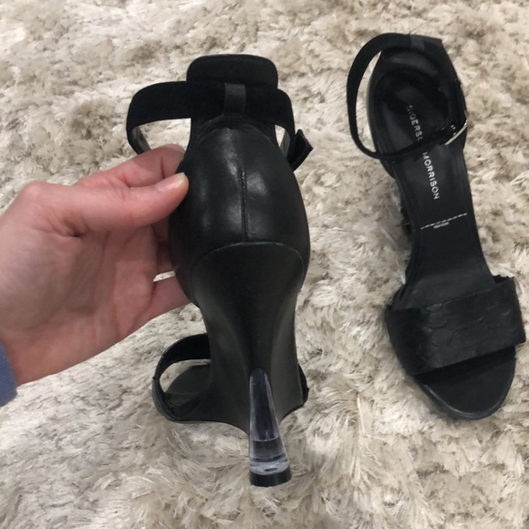 Beautiful SIGERSON MORRISON Angled Wedge Heels - Picture 5 of 16